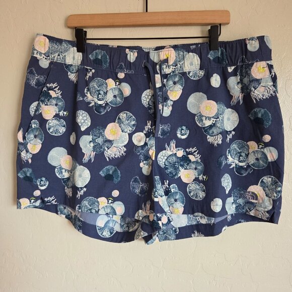 The North Face Class V Shorts Indigo Mushroom Size Women's XXL Flash Dry Hiking - Picture 1 of 9